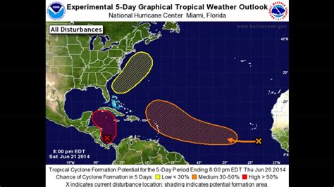 5 day tropical weather outlook.
